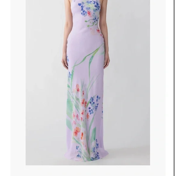 SAU LEE Gillian Halter Gown - Picture 3 of 3